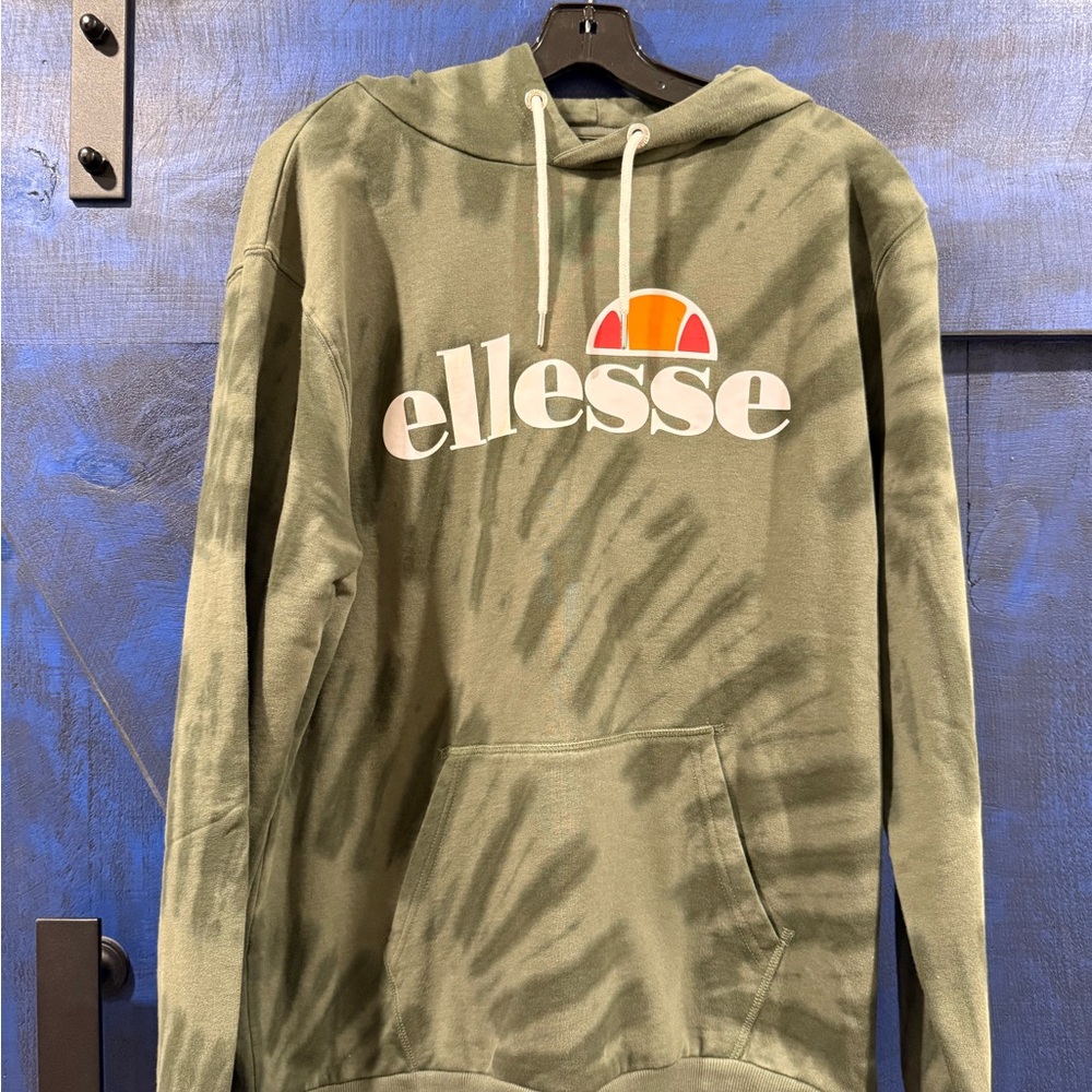 Ellesse tie-dye popover Hoodie